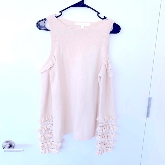 Jonathan Simkhai merino wool crotchet sweater - Picture 3 of 8